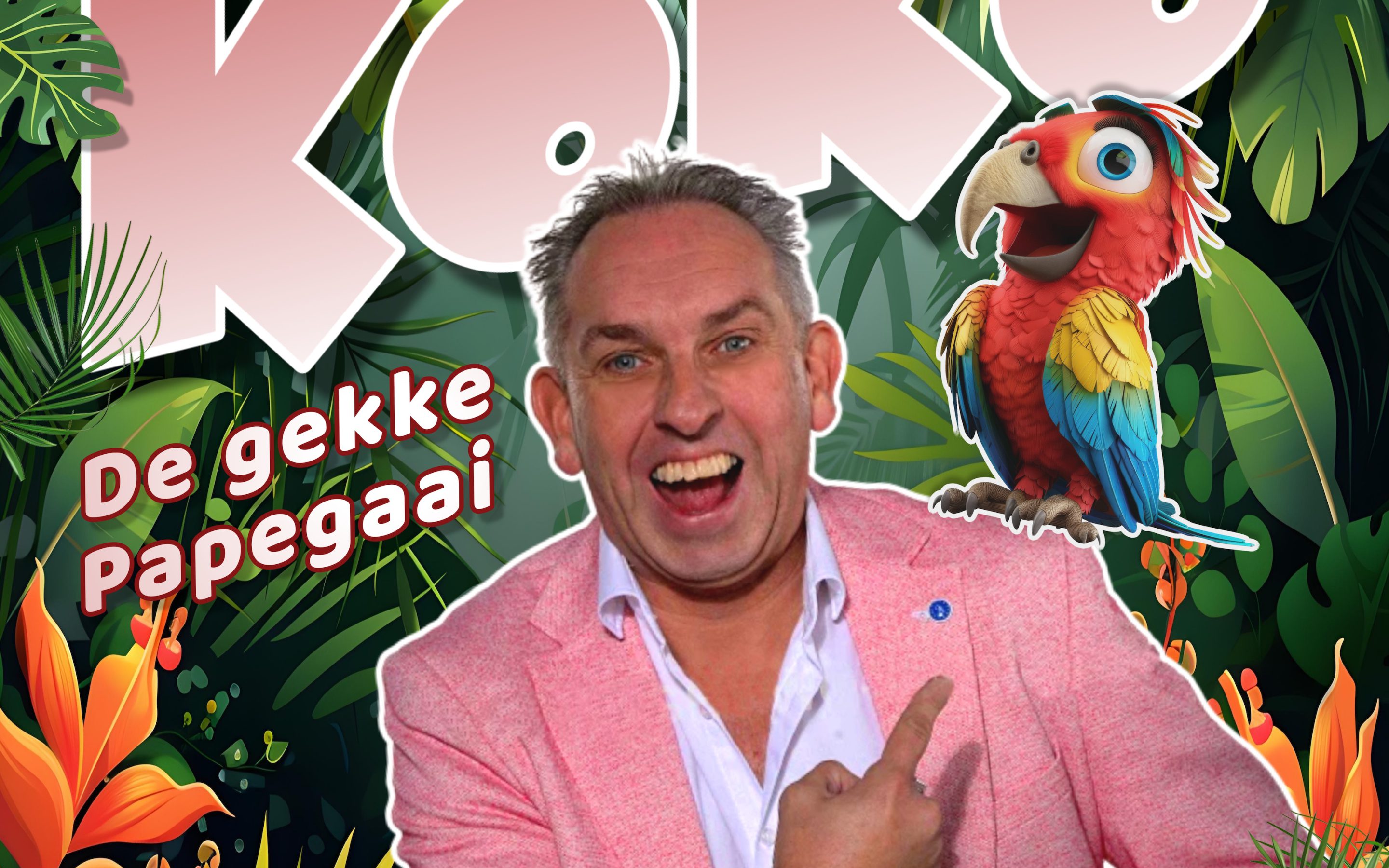 Albert van Benthem – Koko de gekke papegaai